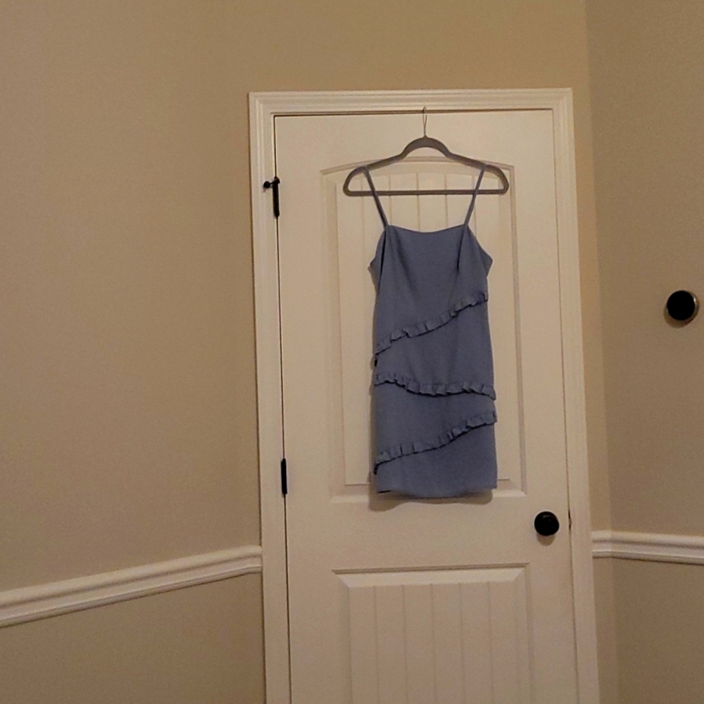 Speechless Sleeveless Slip Dress Juniors. Medium. Chambray. New W/O tag.